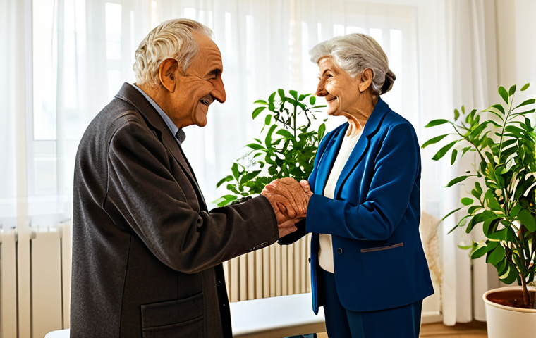 작업치료사의 환자 동기부여 기술 - Empathetic Occupational Therapist**
A kind occupational therapist in a bright, welcoming therapy ro...