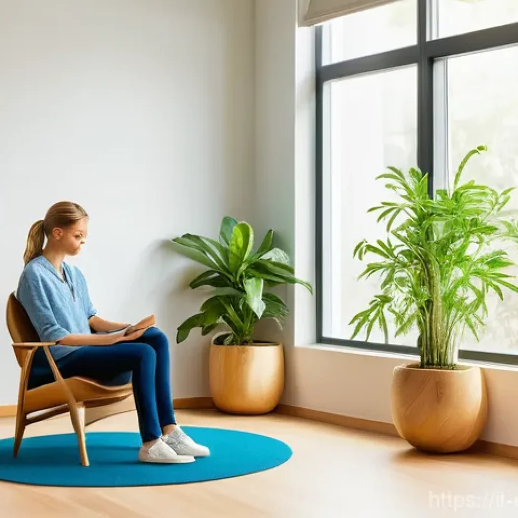 작업치료사의 치료 공간 환경 조성 - **Image Prompt 1: Serene Engagement in Occupational Therapy**
    A bright, calming occupational the...