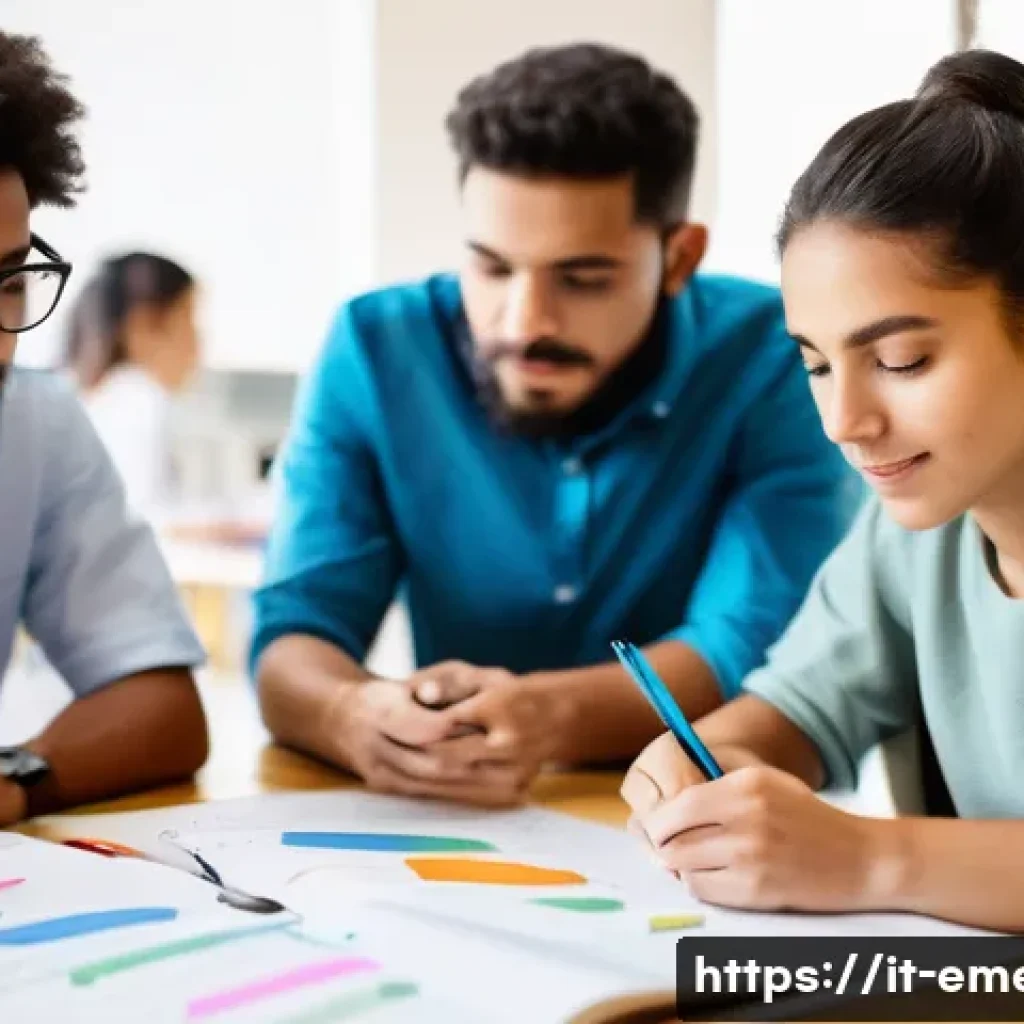 작업치료사의 자격 시험 준비 과정 - **Occupational Therapy Students Engaged in Collaborative Study Session**
A group of diverse youn...