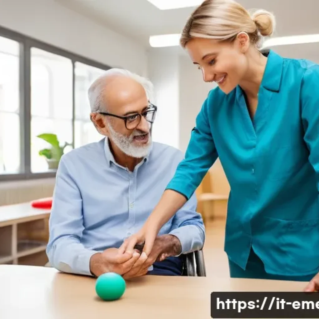 작업치료사 경력 개발 방법 - A professional occupational therapist attending a specialized workshop in a modern Italian rehabilit...