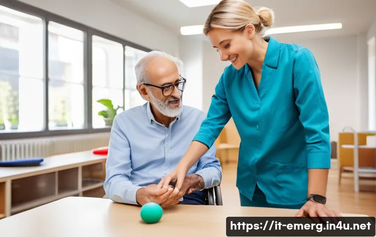 작업치료사 경력 개발 방법 - A professional occupational therapist attending a specialized workshop in a modern Italian rehabilit...