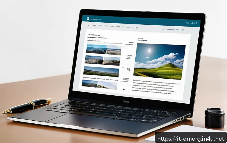 작업치료사 실습생 포트폴리오 작성법 - A well-organized professional portfolio layout displayed on a sleek laptop screen, featuring clearly...