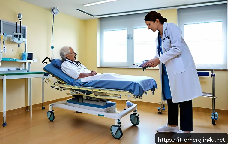 작업치료사의 병원 내 자격 인증 사례 - A professional occupational therapist in a modern Italian hospital setting, wearing clean, professio...
